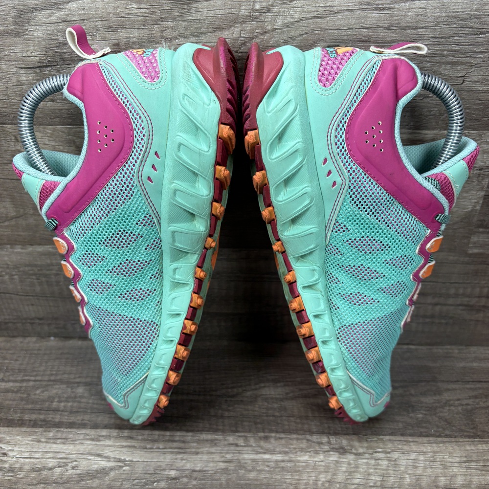 Adidas Vigor TR 4 Trail Green Pink Womens US Size 8.5 D74004 Running Shoes - Picture 6 of 10